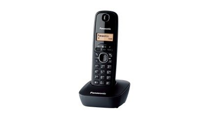 Panasonic KX-TG1611 telephone DECT telephone Caller ID Black