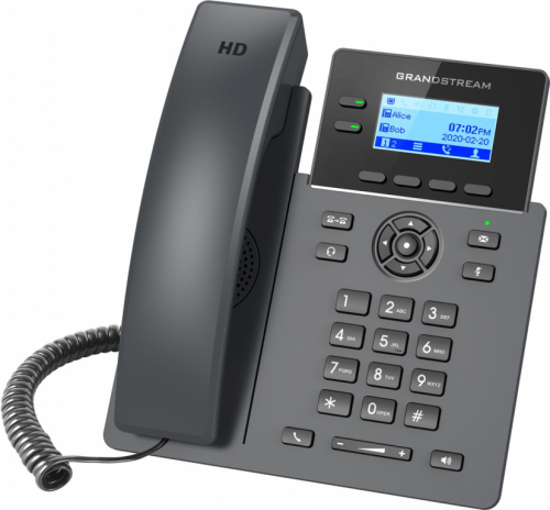 Grandstream Networks GRP2602 IP phone Black 2 lines LCD