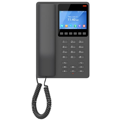 Grandstream Networks GHP631 IP phone Black 2 lines LCD Wi-Fi