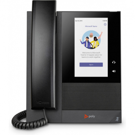 HP Poly CCX 400 Phone Teams (PoE. ohne Netzteil)