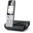 GIGASET COMFORT 500A silber / schwarz 5.8 cm 2.2 Zoll TFT Farbdisplay Anrufbeantworter Freisprechen Telefonbuch Kõrvaklapid mikrofoniga Anschluss