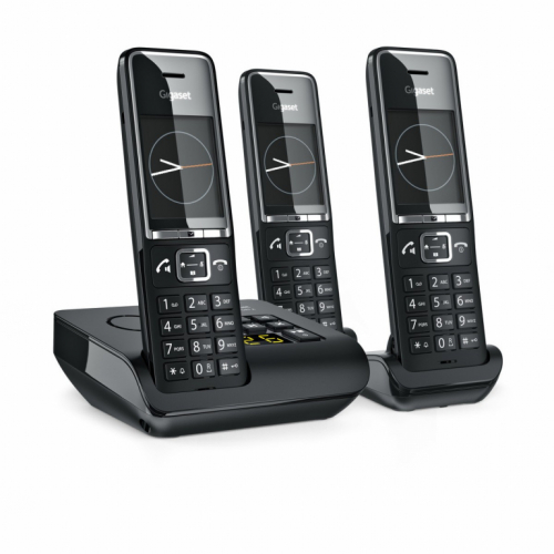 Gigaset COMFORT 550A trio schwarz/chrom