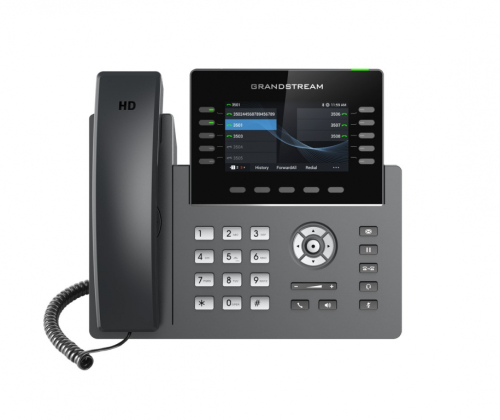 Grandstream Networks GRP2615 IP phone Black, Grey 10 lines TFT Wi-Fi