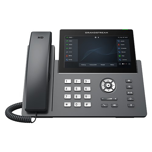 Grandstream Networks GRP2670 IP phone Black 12 lines TFT Wi-Fi