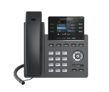 Grandstream Networks GRP2613W IP phone Black 4 lines TFT