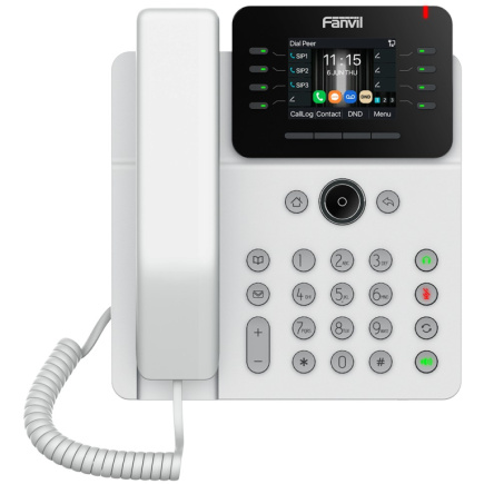 Fanvil V62G Valge, Prime Business Phone / SIP / POE / Gigabit / USB-Port