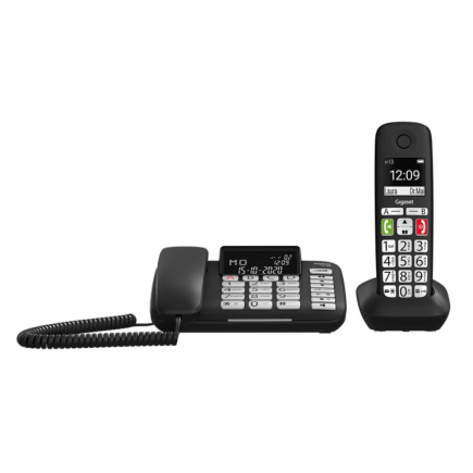Gigaset DL780 Plus Analog/DECT telephone Caller ID Must
