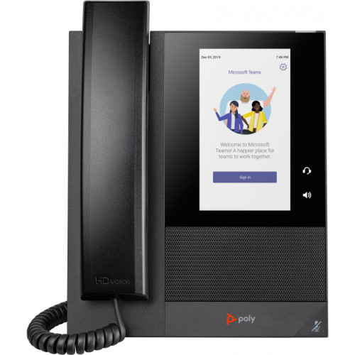 HP Poly CCX 400 Phone Teams (PoE. ohne Netzteil)