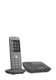 Gigaset CL660A DECT telephone Anthracite, Must
