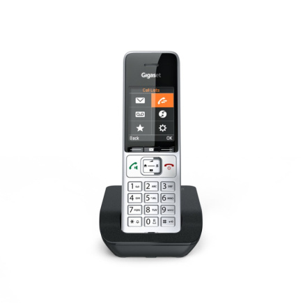 Gigaset COMFORT 500 DECT telephone Caller ID Must, Silver