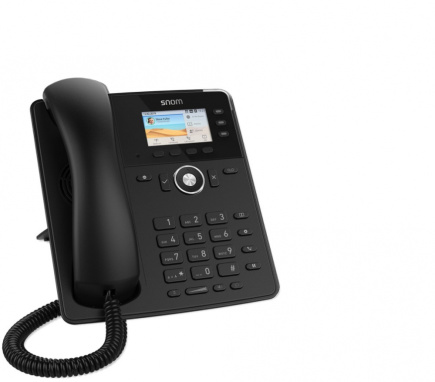 Snom Tischtelefon D717 IP phone Must 3 lines TFT