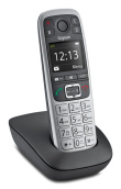 Gigaset E560 telephone DECT telephone Caller ID Must, Silver