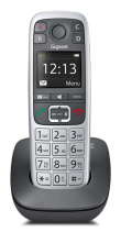 Gigaset E560 telephone DECT telephone Caller ID Must, Silver