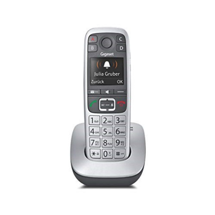 Gigaset E560 telephone DECT telephone Caller ID Must, Silver
