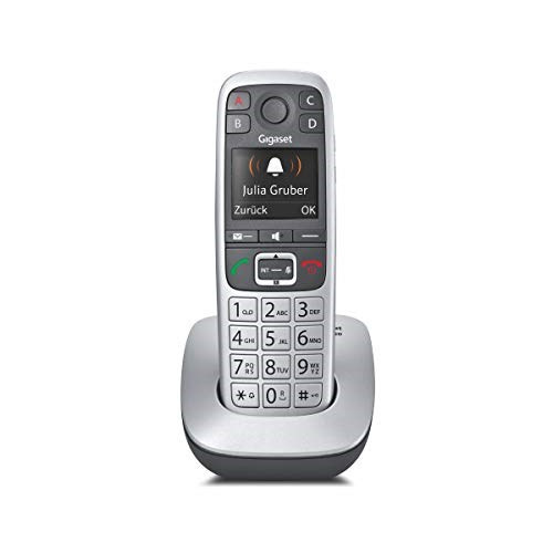 Gigaset E560 telephone DECT telephone Caller ID Must, Silver