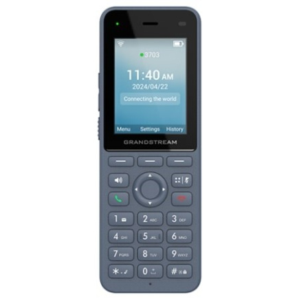 Grandstream Networks WP8256 IP phone Anthracite 3 lines LCD Wi-Fi