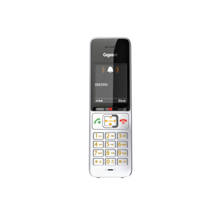 Gigaset COMFORT 500A Analog/DECT telephone Caller ID Must, Silver