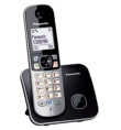 Panasonic | Cordless | KX-TG6811FXB | Built-in display | Caller ID | Черный | Conference call | Phonebook capacity 120 entries | Speakerphone | Wireless connection WLONONWCRCH58
