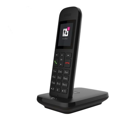 Telekom Sinus 12 Analog telephone Caller ID Black