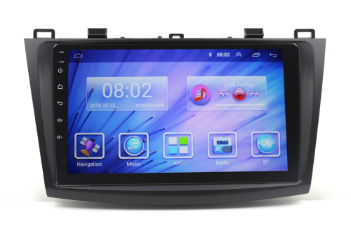 Radio navigation GPS Mazda 3 2009-2013 Android
