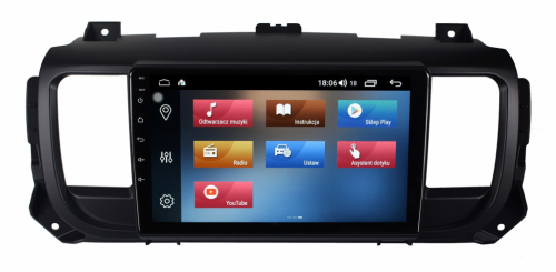 Car radio navigation GPS for Toyota Proace 2016+ with Android