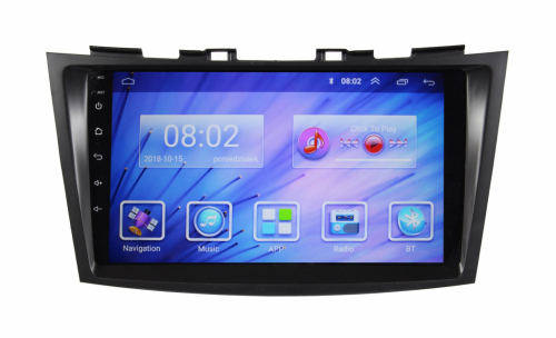 RADIO NAVIGATION GPS SUZUKI SWIFT 2010-2017 ANDROID WLONONWCRDX91