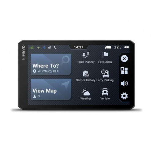 Garmin dēzl™ LGV720, 7'', must - GPS seade / 010-02924-15