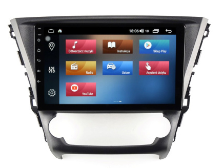 GPS navigation radio Toyota Avensis 2015-18 Android