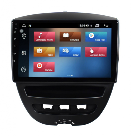 GPS Navigation Radio Peugeot 107 2005-2014