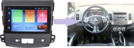 RADIO GPS NAVIGATION PEUGEOT 4007 2006-2012 ANDROID WLONONWCRDXA7