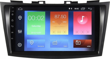 RADIO NAVIGATION GPS SUZUKI SWIFT 2010-2017 ANDROID WLONONWCRDX91