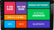 RADIO GPS NAVIGATION IVECO RIO III 2015-2018 ANDROID