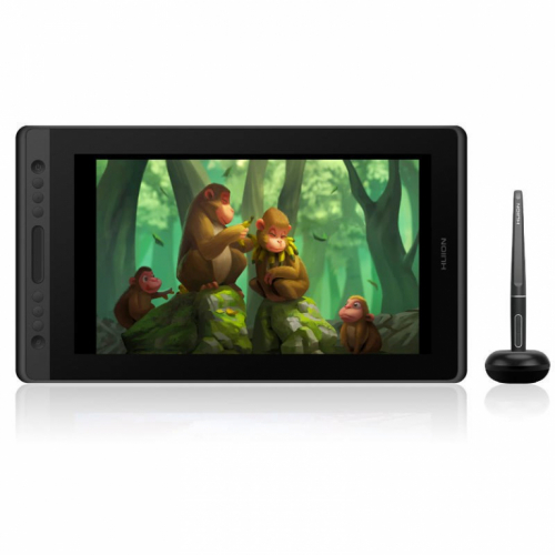 HUION Kamvas Pro 16 Premium graphic tablet 5080 lpi 344.16 x 193.59 mm USB Black