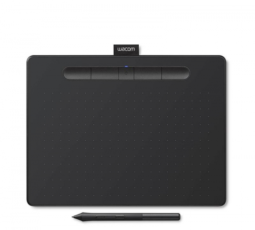 Wacom Intuos M Bluetooth, must - Graafikalaud / CTL-6100WLK-N