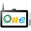 Wacom DIG One DTC121W0B - Digitalisierer mit LCD Anzeige