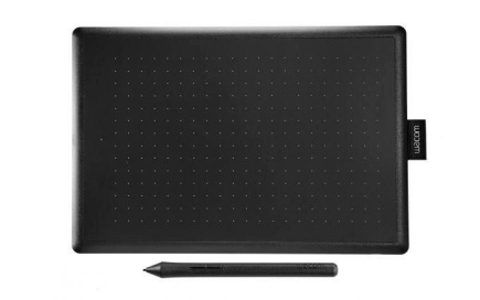 Wacom One by Medium graphic tablet Must, Red 2540 lpi 216 x 135 mm USB