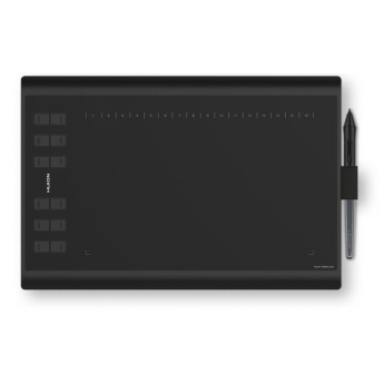 HUION H1060P graphic tablet 5080 lpi 250 x 160 mm USB Black HUION H1060P graphic tablet 5080 lpi 250 x 160 mm USB Black