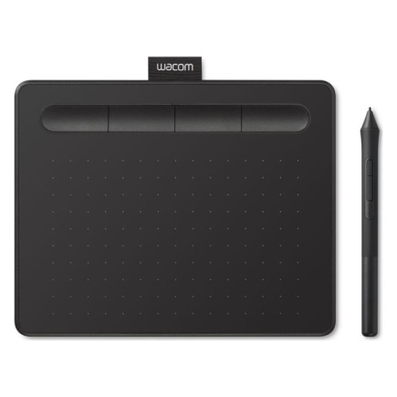 Wacom Intuos S, must - Graafikalaud / CTL-4100K-N