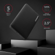 AXAGON EE25-SL external housing, plastic, screwless, 3.2 gen1 SATA 6G 2.5, black