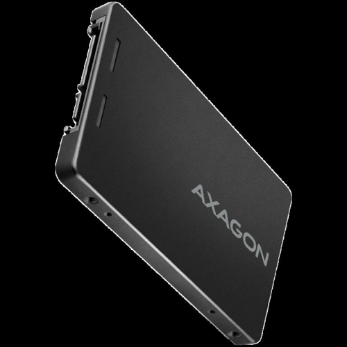 AXAGON RSS-M2B SATA - M.2 SSD SATA, up to 80mm SSD, ALU body, black A-RSS-M2B
