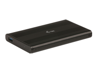 I-TEC MySafe Advance AluBasic 2.5inch USB 3.0 Case 6,4cm 2,5inch SATA HDD, HDD external Enclosure SuperSpeed  Black Aluminium