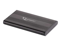 GEMBIRD EE2-U2S-5 HDD/SSD enclosure Gembird for 2.5 SATA - USB 2.0, Aluminium, Black