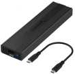 Sabrent USB 3.2 Type-C Tool-Free Enclosure for M.2 PCIe NVMe and SATA SSDs