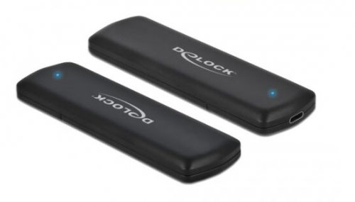 Delock External Enclosure for M.2 NVMe PCIe SSD with USB Type-C™ female - tool free