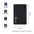 Qoltec Hard drive adapterUSB2.0 HDD/SSD 2.5