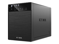 ICYBOX IB-3640SU3 IcyBox External 4x3,5 HDD case SATA to USB 3.0, eSATA, JBOD, Black