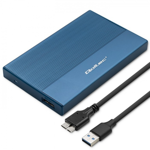 Qoltec Enclosure for SSD HDD 2.5,SATA,USB 3.0,2TB