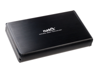 NATEC NKZ-0448 Natec RHINO External USB 3.0 enclosure for 3.5 SATA HDDs, black aluminum