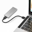 Qoltec Enclosure M.2 SSD drive SATA,NGFF,USB 3.0,2TB