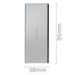 Qoltec Enclosure M.2 SSD drive SATA,NGFF,USB 3.0,2TB